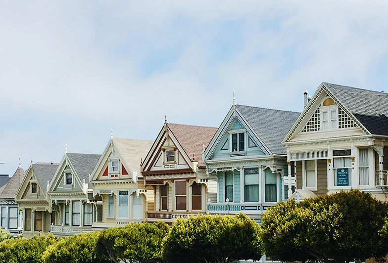 New neighborhood in a growing town