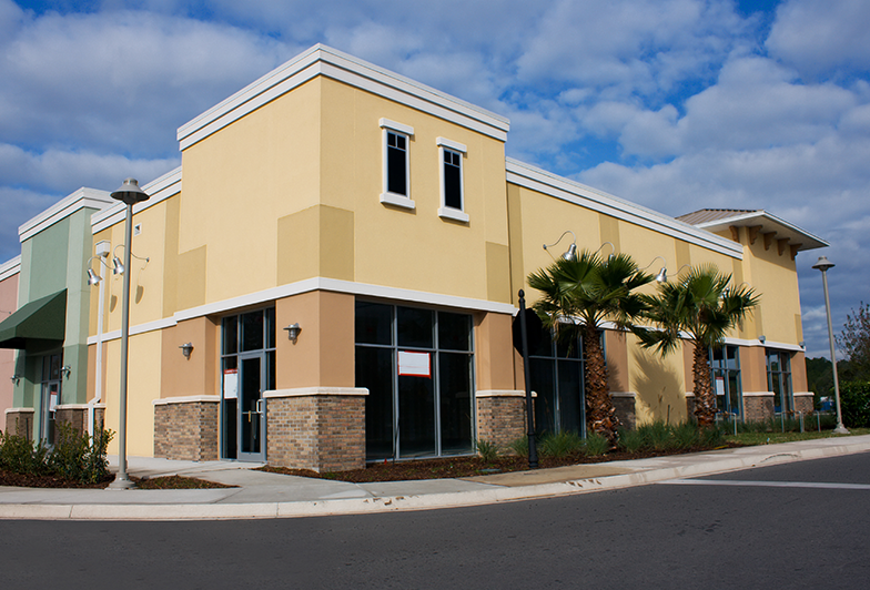 Commercial retail real estate for rent